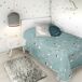 COLCHA BOUTI REVERSIBLE JURASIC GREEN COLCHA BOUTI REVERSIBLE JURASIC GREEN