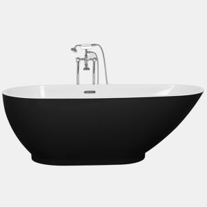 Banheira autónoma GUIANA 1730 x 820 mm PretoBranco