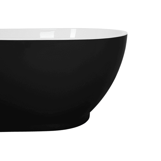 Banheira autónoma GUIANA 1730 x 820 mm PretoBranco