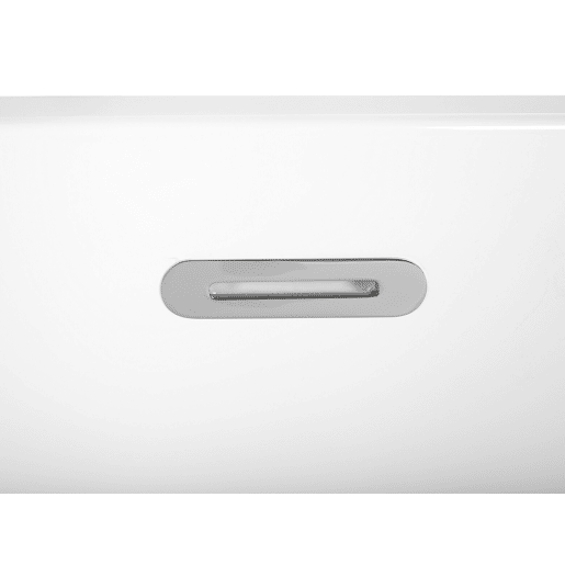 Banheira autónoma GUIANA 1730 x 820 mm PretoBranco