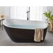 Beliani Bañera independiente SOLARTE 78x170 Beliani Bañera independiente SOLARTE 78x170 Negro
