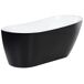 Beliani Bañera independiente SOLARTE 78x170 Beliani Bañera independiente SOLARTE 78x170 Negro