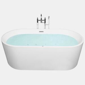 Banheira de hidromassagem independente com LED HAVANA 1700 x 800 mm Branco
