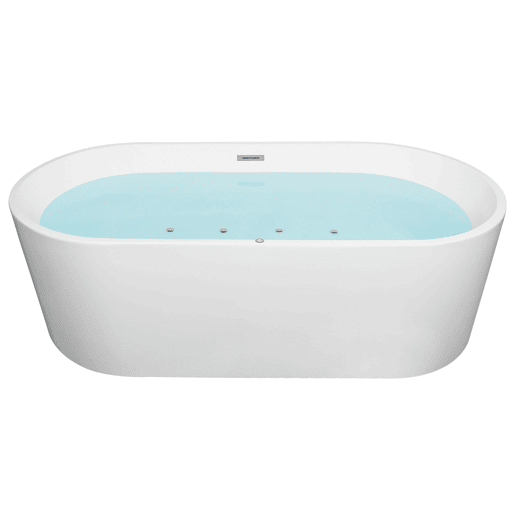 Banheira de hidromassagem independente com LED HAVANA 1700 x 800 mm Branco