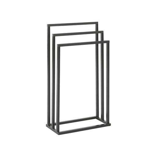 Suporte para toalha CHARRAS Metal Castanho escuro