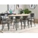 Beliani Silla de comedor VIESTE Beliani Silla de comedor VIESTE Gris Oscuro