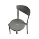 Beliani Silla de comedor VIESTE Beliani Silla de comedor VIESTE Gris Oscuro
