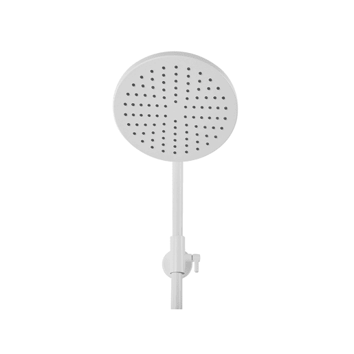 Conjunto de duche com misturadora e chuveiro com efeito chuva GURARA Branco