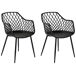 Beliani Silla de comedor NASHUA II Beliani Silla de comedor NASHUA II Negro
