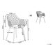 Beliani Silla de comedor NASHUA II Beliani Silla de comedor NASHUA II Negro