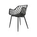 Beliani Silla de comedor NASHUA II Beliani Silla de comedor NASHUA II Negro
