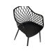 Beliani Silla de comedor NASHUA II Beliani Silla de comedor NASHUA II Negro