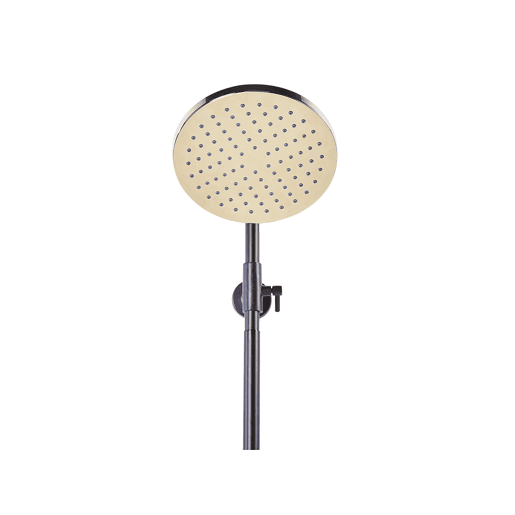 Beliani Conjunto de duche com misturadora e chuveiro com efeito chuva GURARA Beliani Conjunto de duche com misturadora e chuveiro com efeito chuva GURARA