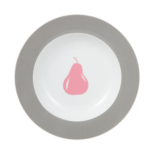 Plato hondo 4 piezas fruits united colors of benetton