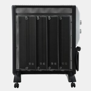 Avant AV7577 - Radiador Mica 2000w com 2 níveis de potência: 1000w - 2000w. Termostato ajustável, rodas giratórias, proteção contra superaquecimento, convecção rápida e difusão de calor. Cor preta