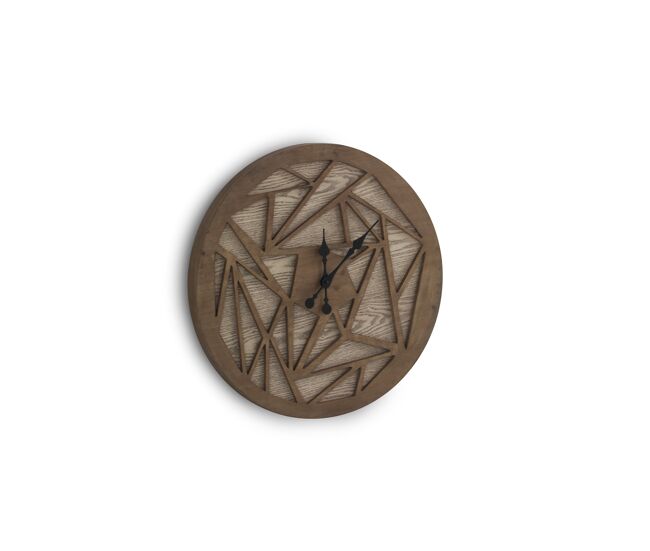 Reloj de madera de 60 cm de diámetro