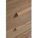 Cómoda de madera de fresno natural de 5 cajones Cómoda de madera de fresno natural de 5 cajones Madera