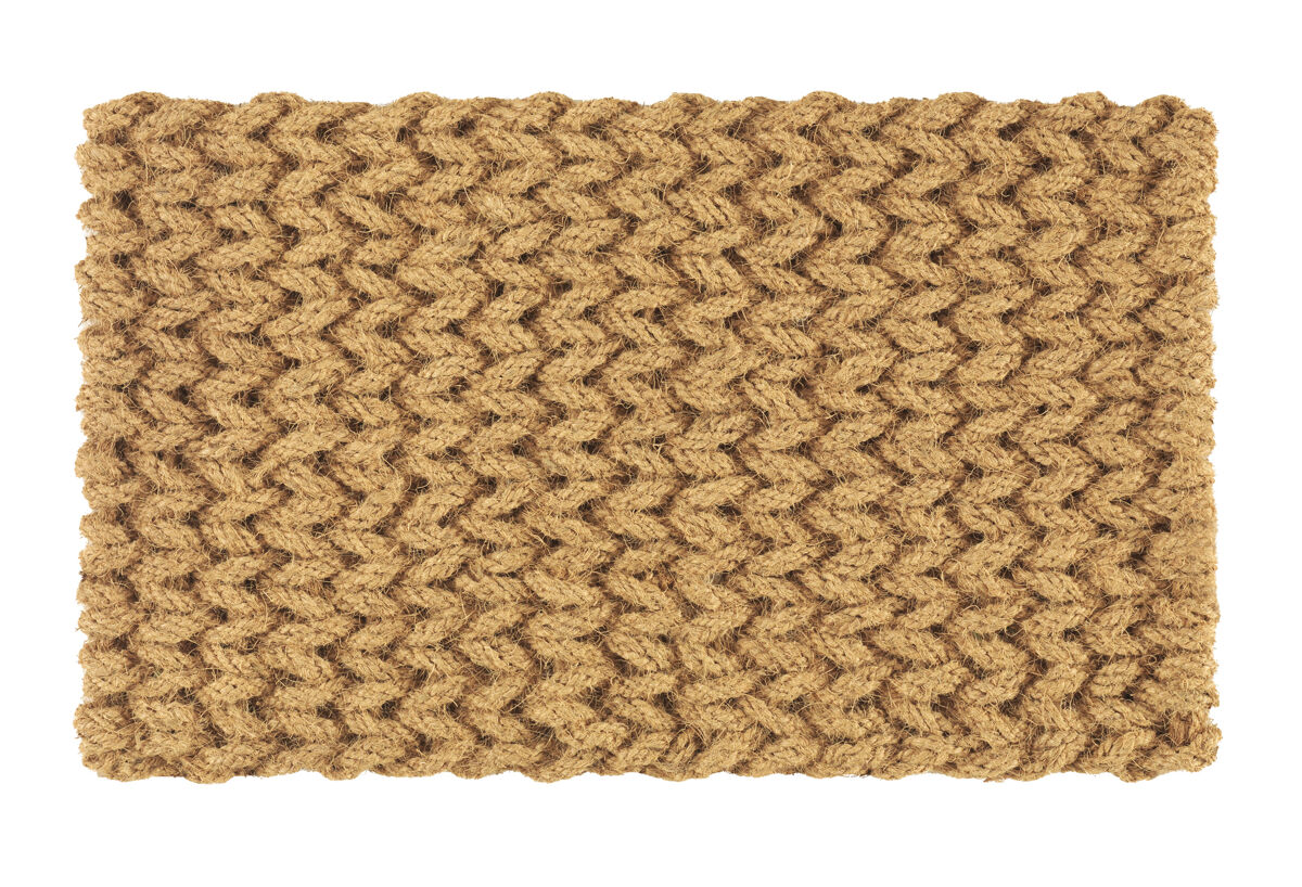 Alfombra de fibra de coco 45x75 cm