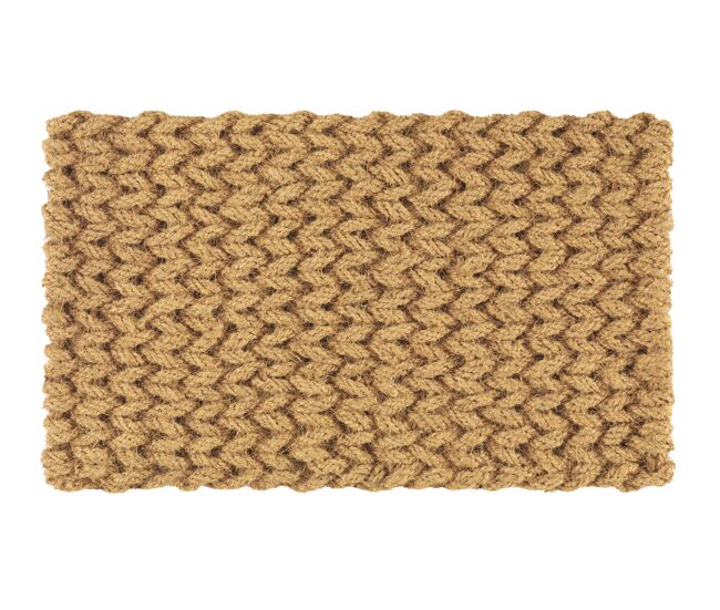 Alfombra de fibra de coco 45x75 cm