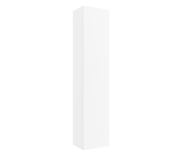 Columna de baño suspendida bequia blanco mate 140 x 30 cm | salgar