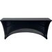 Funda elástica para mesa rectangular Aktive Funda elástica para mesa rectangular Aktive Negro