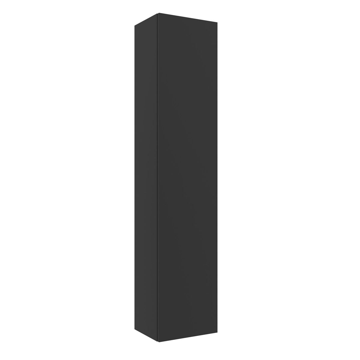 Columna de baño suspendida bequia negro mate 140 x 30 cm | salgar