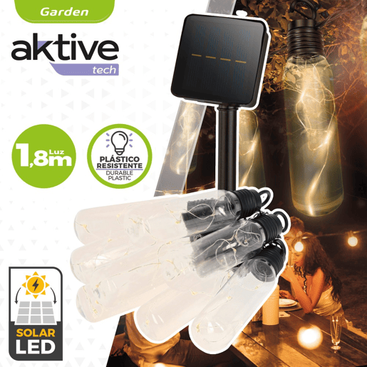 Lâmpada de exterior de LEDs com grinalda Aktive Lâmpada de exterior de LEDs com grinalda Aktive