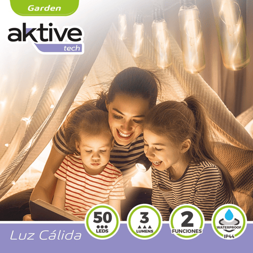 Lâmpada de exterior de LEDs com grinalda Aktive Lâmpada de exterior de LEDs com grinalda Aktive