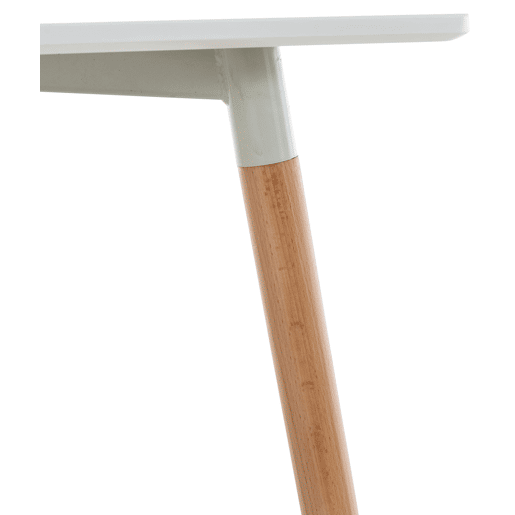 Mesa de Cocina Viborg Madera Blanco 60X60X70 cm