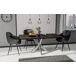 Base para mesa Duncan de acero inoxidable 85x85 Base para mesa Duncan de acero inoxidable 85x85 Plateado