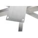 Base para mesa Duncan de acero inoxidable 85x85 Base para mesa Duncan de acero inoxidable 85x85 Plateado