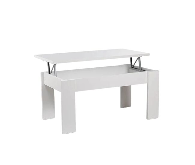 Mesa de centro elevable Dalia con almacenaje 105x55