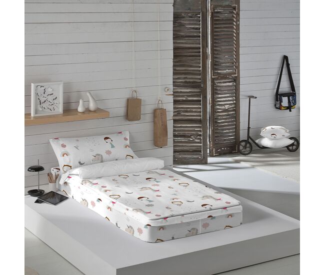 Saco nordico con relleno unicorn pink coor cama 90