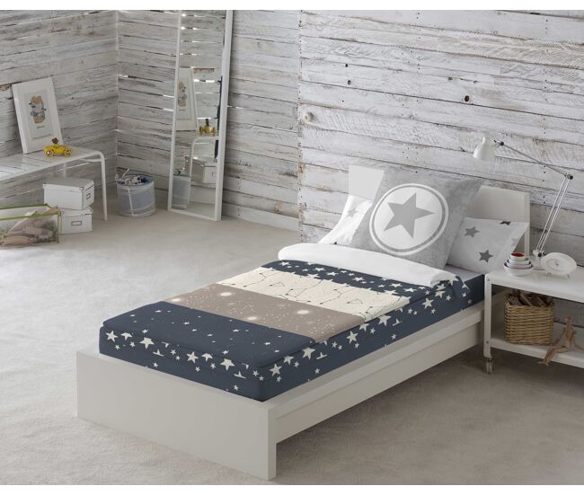 Saco nordico sin relleno indigo a cama 90