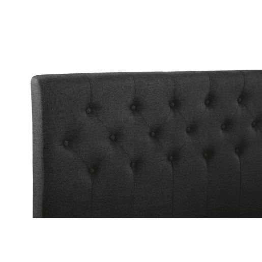 Cama Emmy - 160 x 200 cm - Cinza escuro -