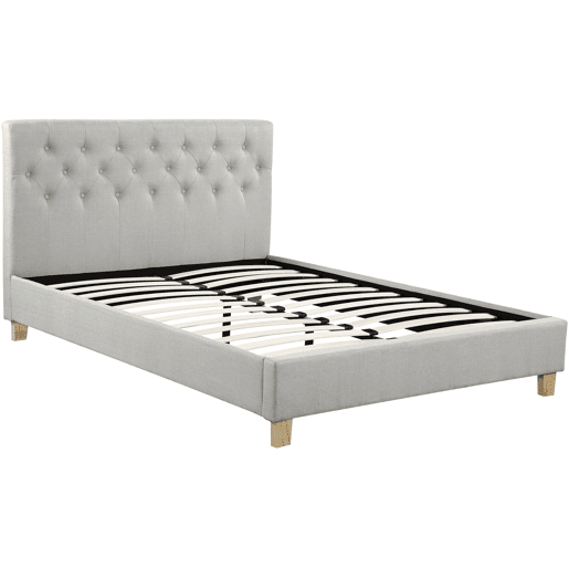 Cama de casal Emmy - 140 x 190 cm - Bege
