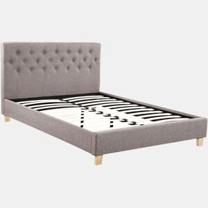 Cama de casal Emmy - 140 x 190 cm - Taupe