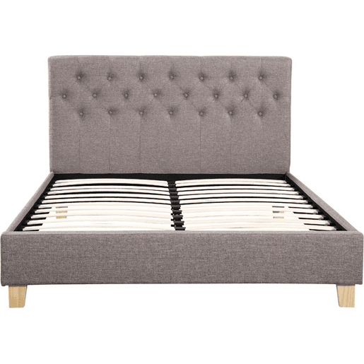 Cama de casal Emmy - 140 x 190 cm - Taupe