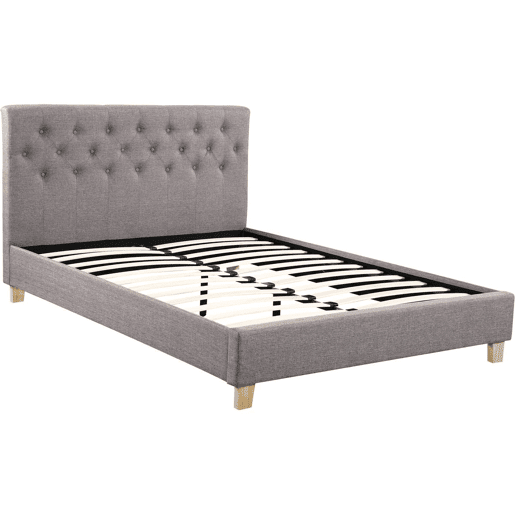 Cama Emmy - 160 x 200 cm - Cinza -