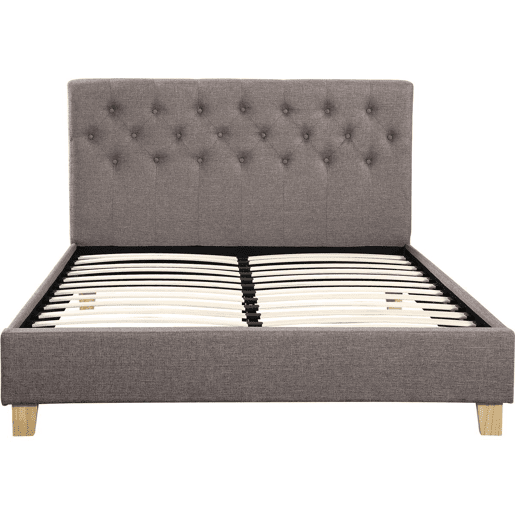 Cama Emmy - 160 x 200 cm - Cinza -