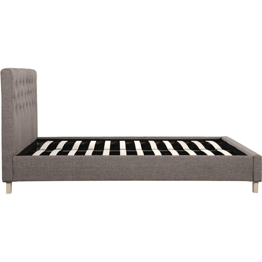 Cama Emmy - 160 x 200 cm - Cinza -