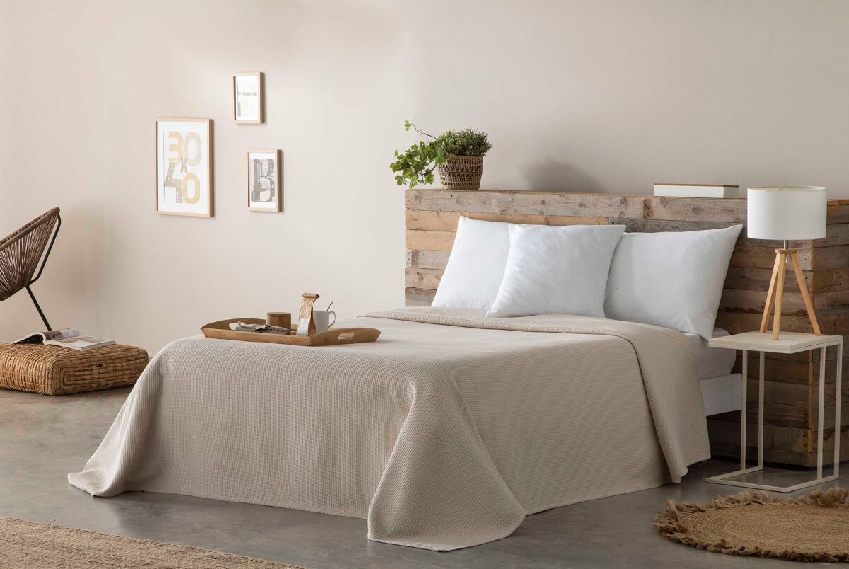 Foulard multiusos olga beige 180x270 cm