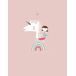 FUNDA NÓRDICA REVERSIBLE UNICORN PINK FUNDA NÓRDICA REVERSIBLE UNICORN PINK