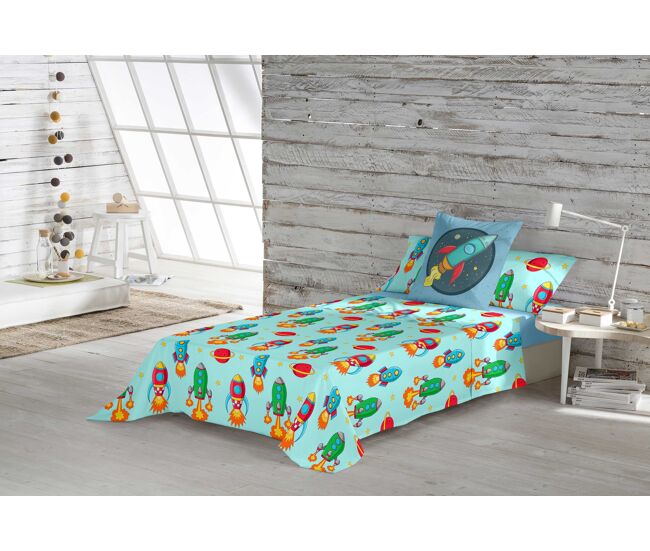 Juego de sábanas gala reverso cama 90