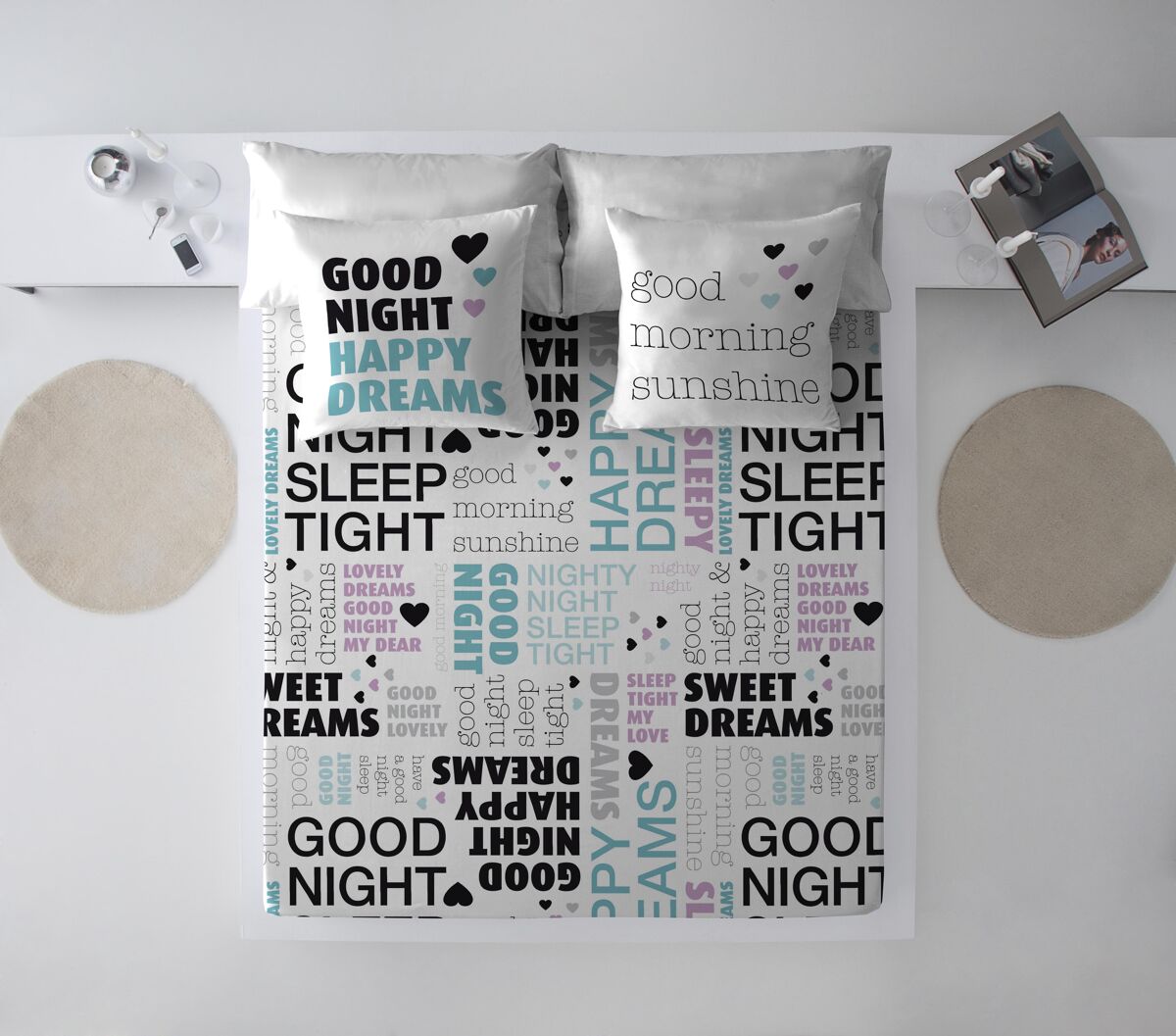 JUEGO DE SÁBANAS GOD NATT