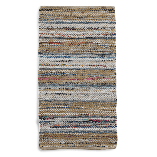 Tapete Juta, Algodão E Poliéster 60X120 Cm
