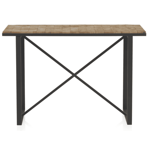 Console De Bloco De Madeira 120 cm Console De Bloco De Madeira 120 cm
