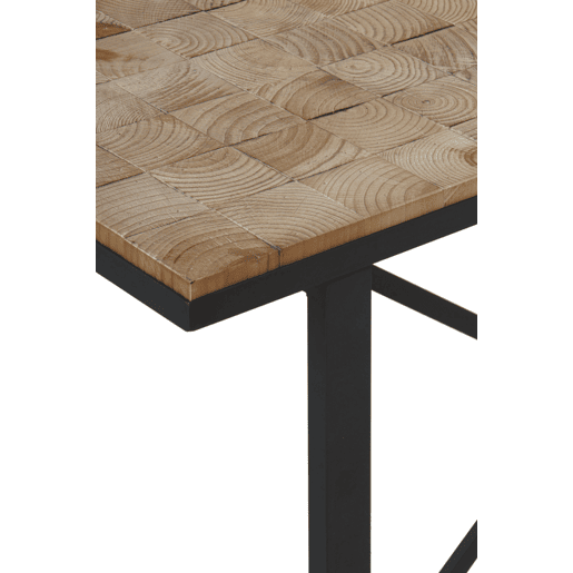Console De Bloco De Madeira 120 cm Console De Bloco De Madeira 120 cm