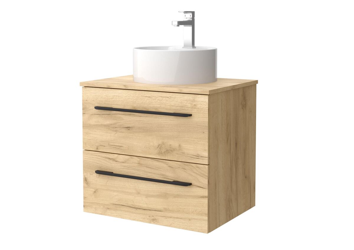 Mueble Baño MORAI 2caj. Lavabo posar 1 poza 60