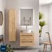 Mueble Baño MORAI 2caj. Lavabo posar 1 poza 60 Mueble Baño MORAI 2caj. Lavabo posar 1 poza 60 Roble